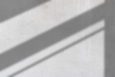 light and shadow concept on gray cement floor