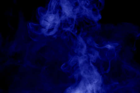 blue smoke blur abstract backgroundの写真素材
