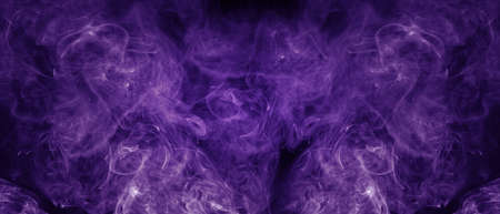 Abstract background smoke purple blurの写真素材