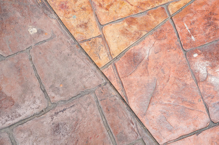 orange tileの写真素材
