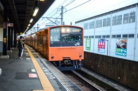 Train Station in Japan - JR Train - JR Station - JR West