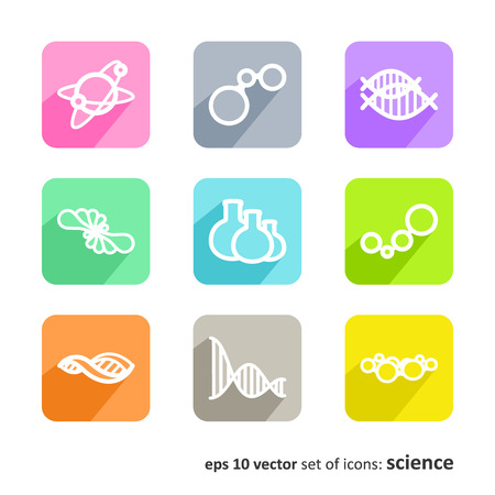 Abstract science symbolのイラスト素材