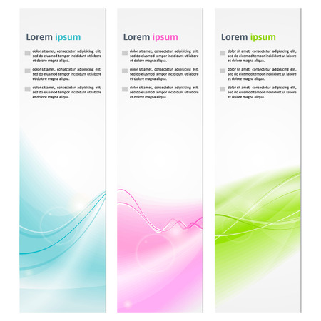 Banner with a light neutral abstract background. Vector.のイラスト素材