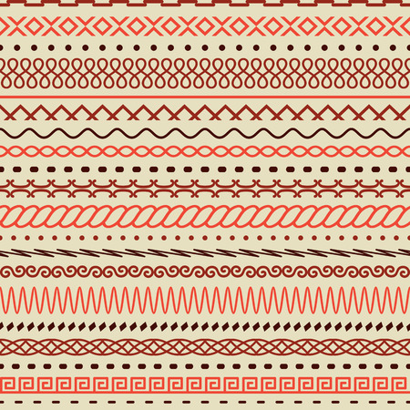 Geometric seamless texture. A vector.のイラスト素材