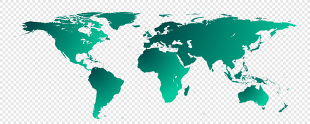 Isolated World map for your design - banners, posters, placards, brochures, flyers etc. Eps10 vector template. Elements of this image furnished by NASA.のイラスト素材