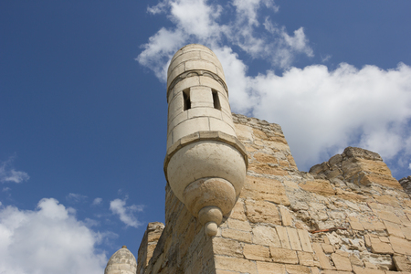 Old turkish fortress Yeni-Kale in Kerch, Crimea,の写真素材