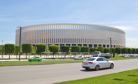 Krasnodar, Russia-May23, 2018: Stadium "Krasnodar" - football stadium of the same club in Krasnodar.のeditorial素材