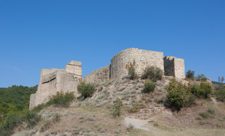 Bebristsikhe fortress on the Northern edge of modern Mtskheta. The Republic Of Georgiaの写真素材