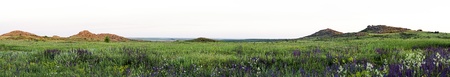 National Park Stone Tombs, panoramaの写真素材