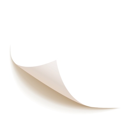 Sheet of paper. Vector illustrationのイラスト素材