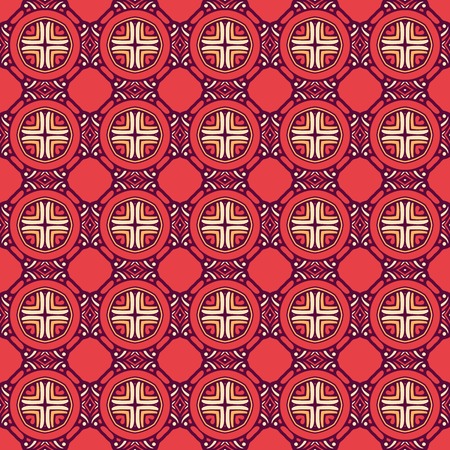 seamless vintage pattern.のイラスト素材