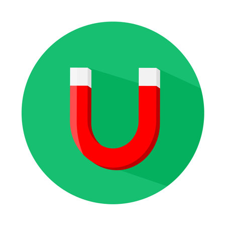 Vector Magnet Iconのイラスト素材
