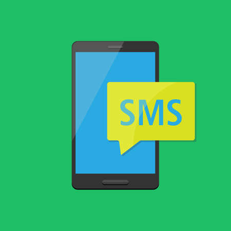 sms icon. vector illustration