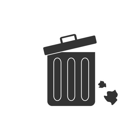 Trash iconのイラスト素材