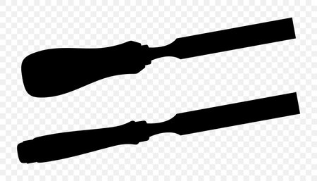 Chisel, carpentry hand tools for woodworking and wood carving. Stand for working with wood. Chisel...