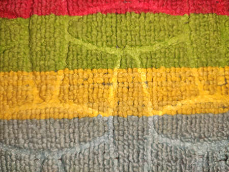 colorful fabric textureの写真素材