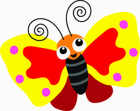 butterfly colorful designの写真素材