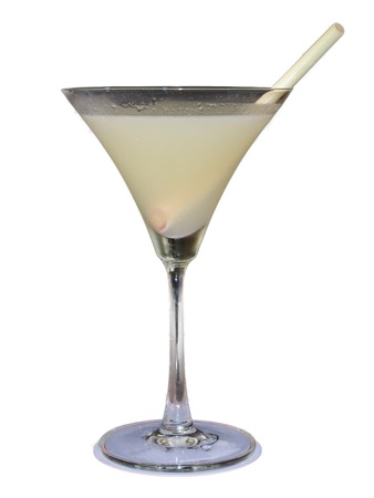 Ginger and lemongrass martini cocktailの写真素材