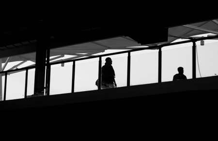 light and shadowの写真素材