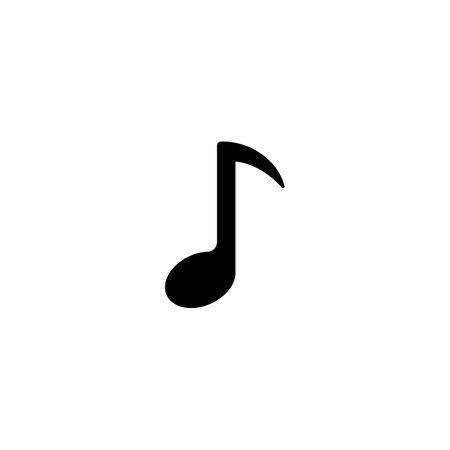 musical note icon vector illustration symbol designのイラスト素材