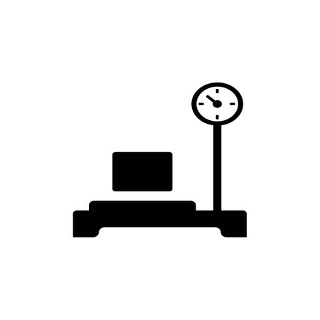 weighing icon vector illustration symbol designのイラスト素材