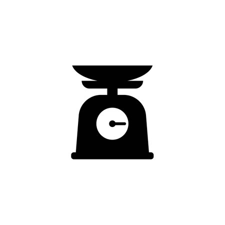 weighing icon vector illustration symbol designのイラスト素材