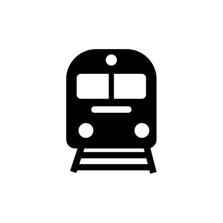 train icon vector illustrstion symbol designのイラスト素材