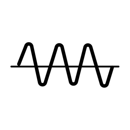 sound wave icon vector illustration symbol designのイラスト素材