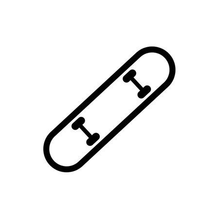 skateboard icon vector illustration symbol designのイラスト素材