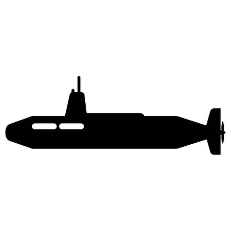 submarine icon vector illustration symbol designのイラスト素材