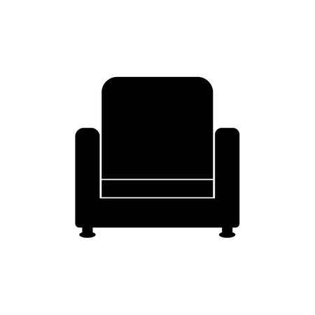 sofa icon vector illustration symbol designのイラスト素材