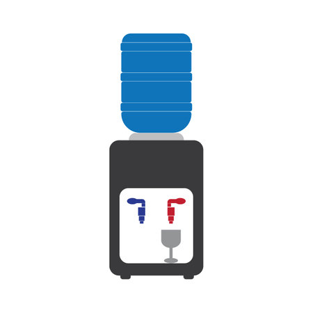 water dispenser icon vector illustration symbol designのイラスト素材
