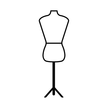 mannequin icon vector illustration symbol designのイラスト素材