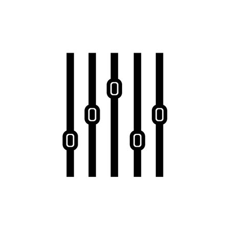 Adjustment Icon. vector illustration simple designのイラスト素材