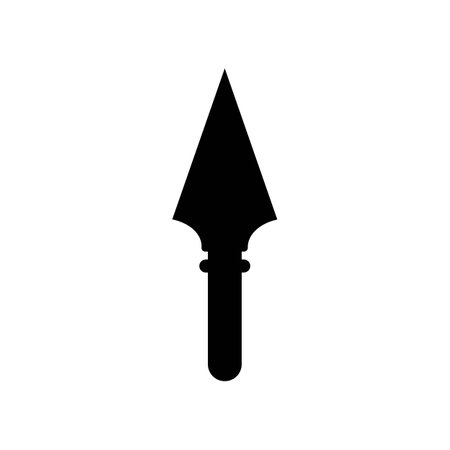 spear icon vector illustration symbol designのイラスト素材