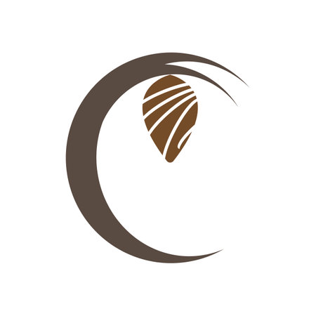 cocoon icon vector illustration logo designのイラスト素材