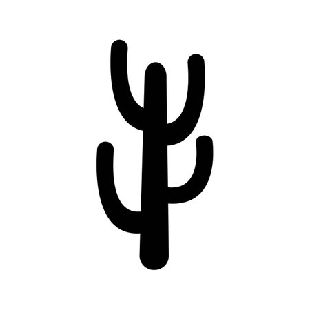 cactus icon vector illustration symbol designのイラスト素材