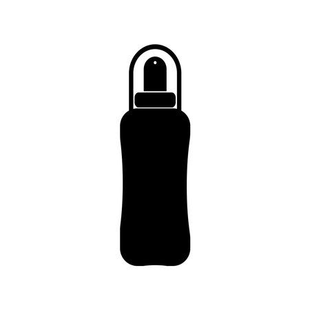 Spray Bottle Icon. Vector simple illustration designのイラスト素材
