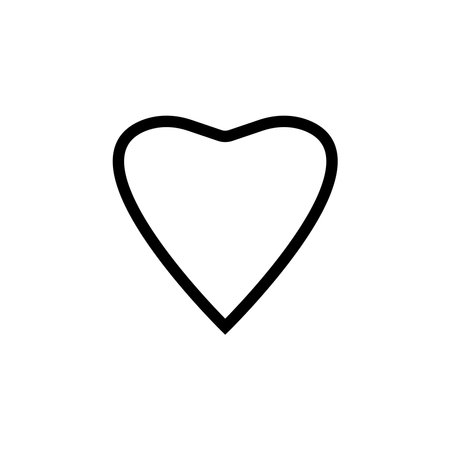 heart icon vector illustration logo designのイラスト素材