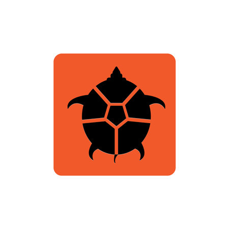 turtle icon vector illustration simple design