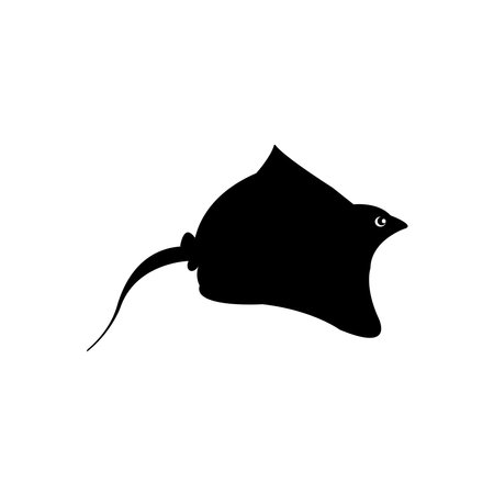 stingray icon vector illustration symbol designのイラスト素材