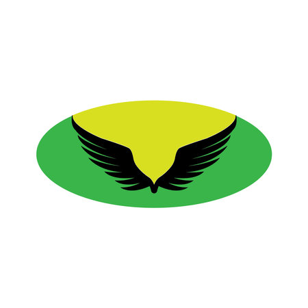 wing icon vector illustrtation symbol designのイラスト素材
