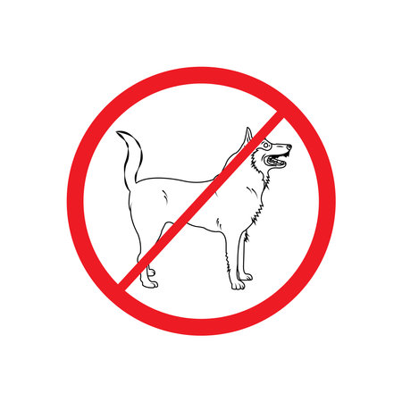 dog icon vector illustration simple designのイラスト素材