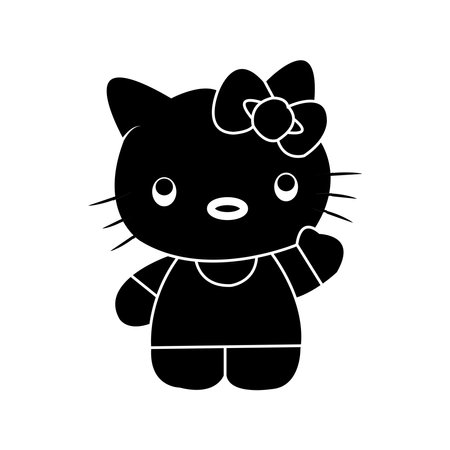 doll icon vector illustration simple designのイラスト素材