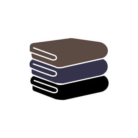 towel icon vector illustration simple designのイラスト素材