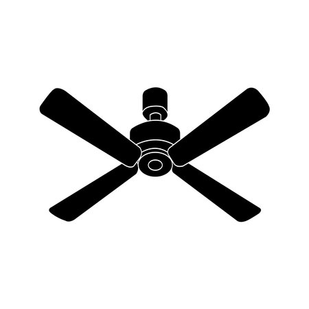 fan icon vector illustration symbol designのイラスト素材