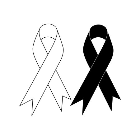 ribbon icon vector illustration symbol designのイラスト素材