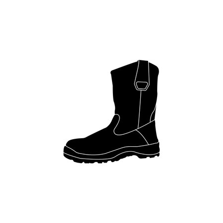 safety shoes icon vector illustration symbol designのイラスト素材