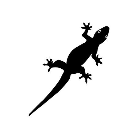 lizard icon vector illustration simple designのイラスト素材