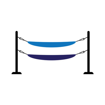 hammock icon vector illustration logo template.のイラスト素材